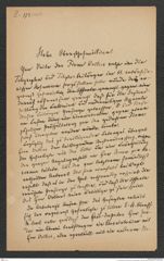k.k. naturhistorisches Hofmuseum, Intendanzakten 1885-1896 (Hauer), Aktenzahl Z.173/1887, Seite 1